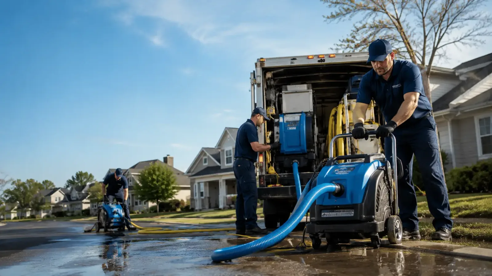 Flood Damage Cleanup in Riverside, MI
